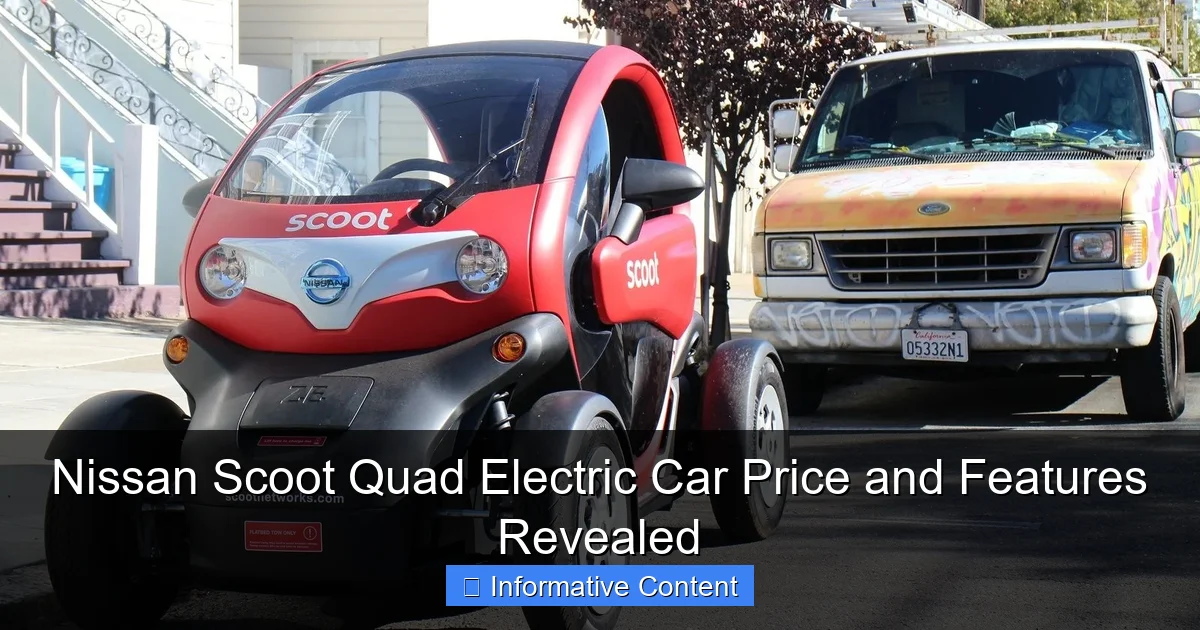 Nissan Scoot Quad Electric Car Price and Features Revealed