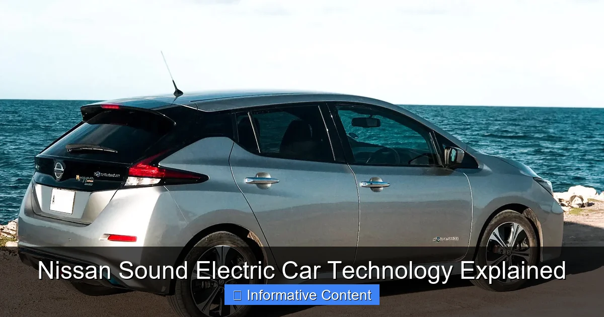 Nissan Sound Electric Car Technology Explained