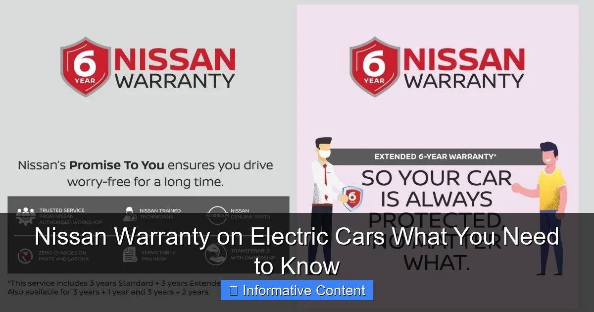 Nissan Warranty on Electric Cars What You Need to Know