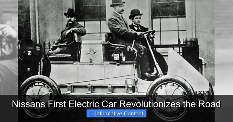 Nissans First Electric Car Revolutionizes the Road