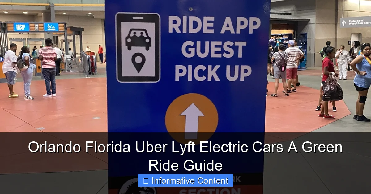 Orlando Florida Uber Lyft Electric Cars A Green Ride Guide