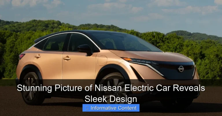 Stunning Picture of Nissan Electric Car Reveals Sleek Design