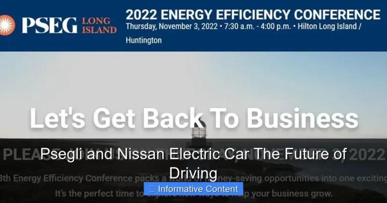 Psegli and Nissan Electric Car The Future of Driving