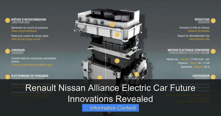 Renault Nissan Alliance Electric Car Future Innovations Revealed
