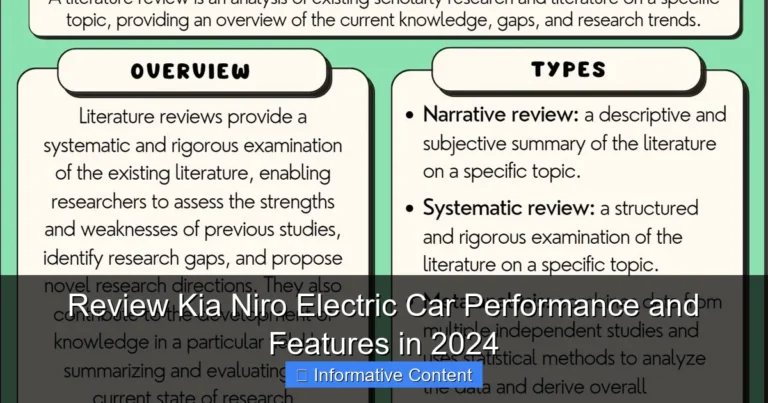 Review Kia Niro Electric Car Performance and Features in 2024