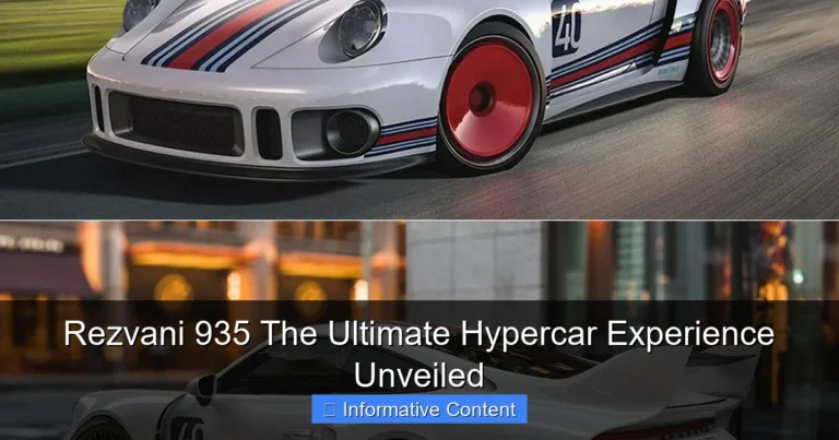 Rezvani 935 The Ultimate Hypercar Experience Unveiled