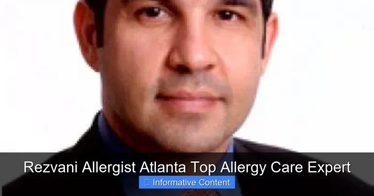 Rezvani Allergist Atlanta Top Allergy Care Expert