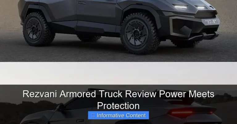 Rezvani Armored Truck Review Power Meets Protection