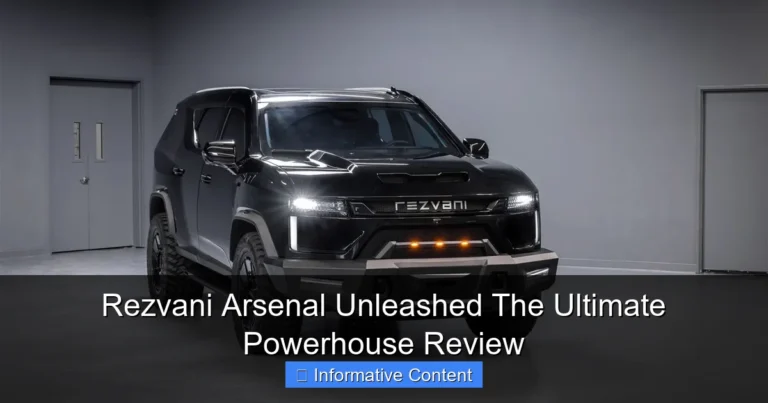 Rezvani Arsenal Unleashed The Ultimate Powerhouse Review