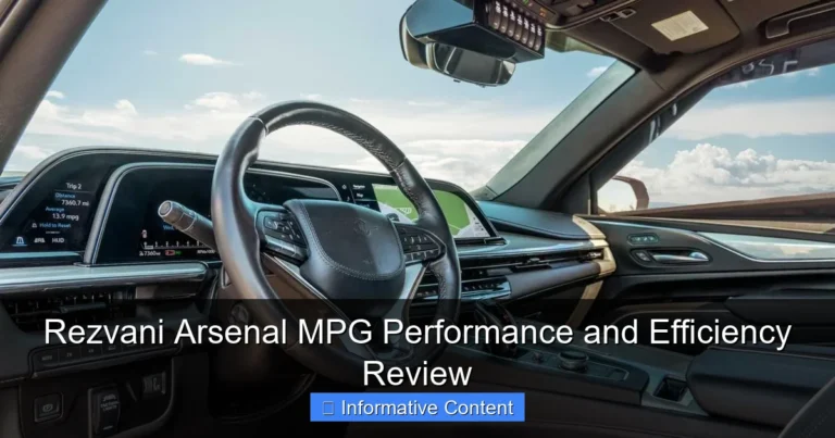 Rezvani Arsenal MPG Performance and Efficiency Review