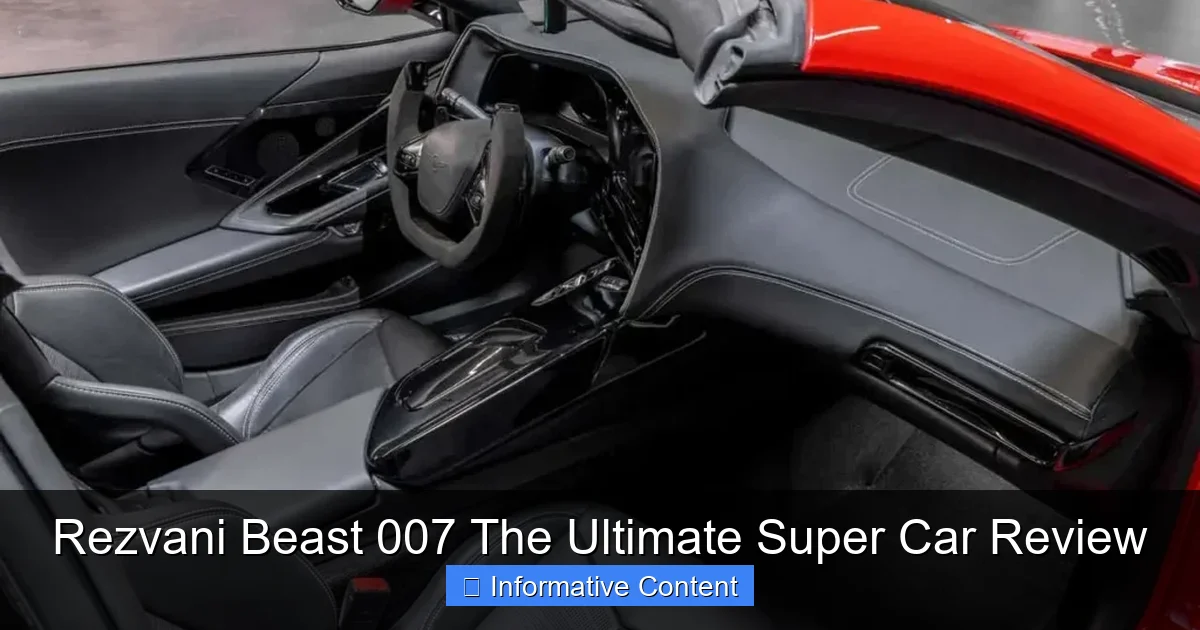 Rezvani Beast 007 The Ultimate Super Car Review