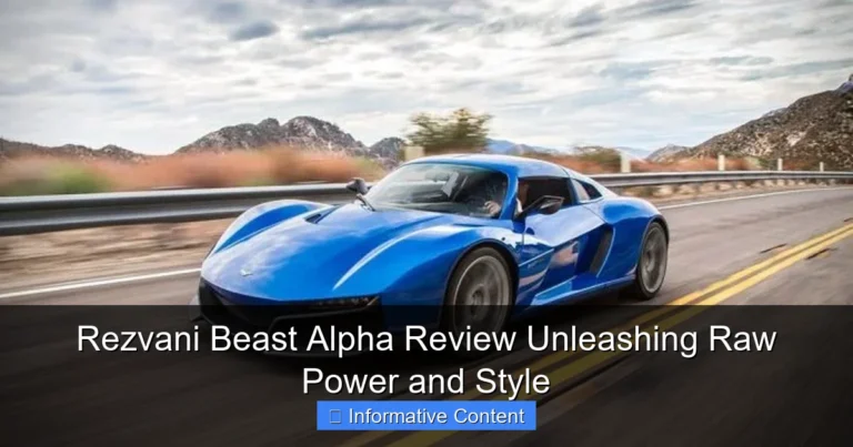 Rezvani Beast Alpha Review Unleashing Raw Power and Style