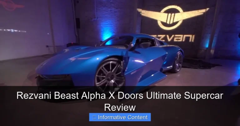 Rezvani Beast Alpha X Doors Ultimate Supercar Review