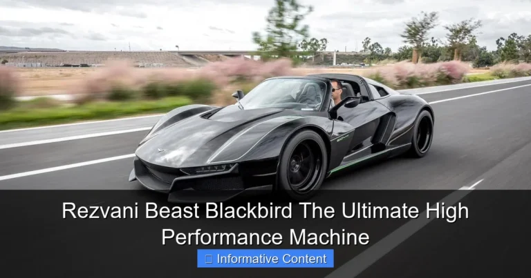 Rezvani Beast Blackbird The Ultimate High Performance Machine