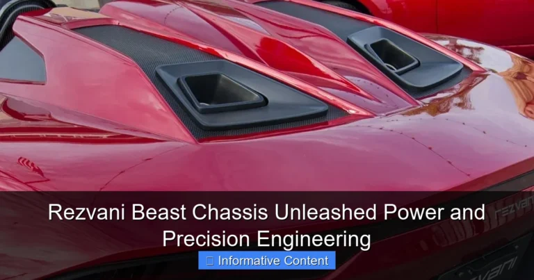 Rezvani Beast Chassis Unleashed Power and Precision Engineering