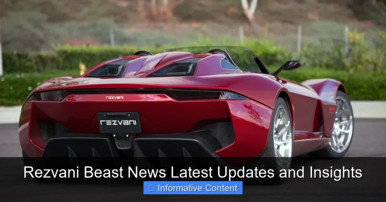 Rezvani Beast News Latest Updates and Insights