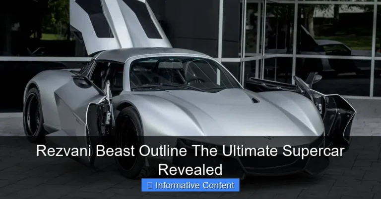 Rezvani Beast Outline The Ultimate Supercar Revealed