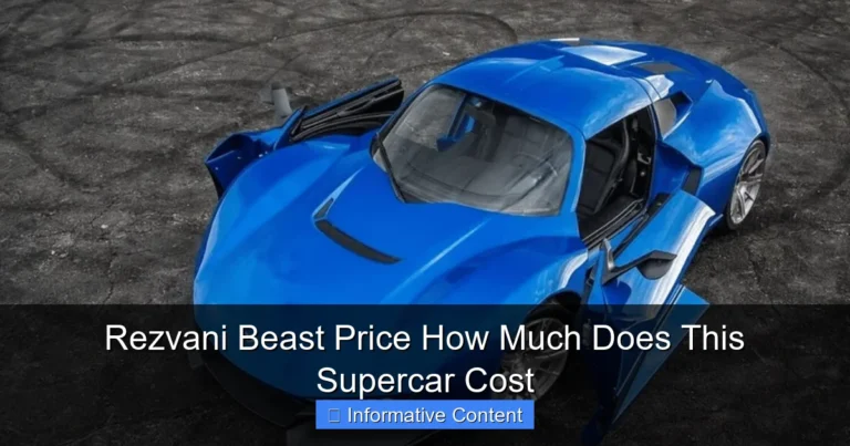 Rezvani Beast Price How Much Does This Supercar Cost