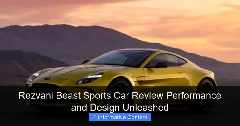 Rezvani Beast Sports Car Review Performance and Design Unleashed