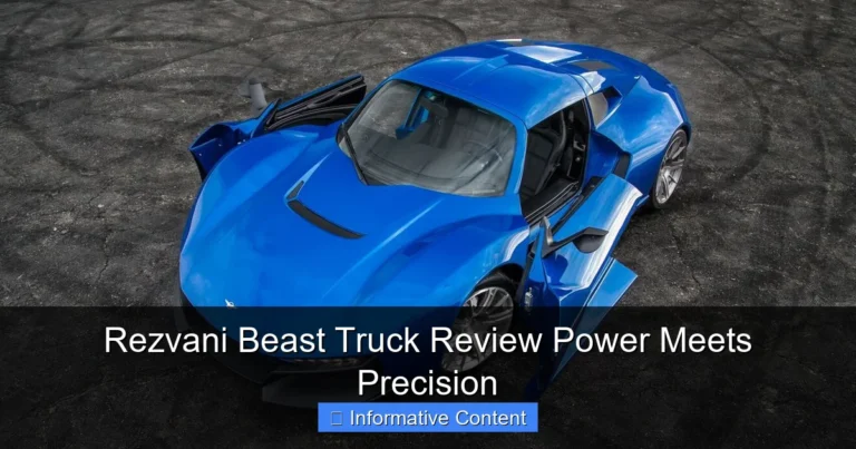Rezvani Beast Truck Review Power Meets Precision