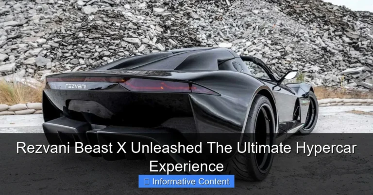 Rezvani Beast X Unleashed The Ultimate Hypercar Experience