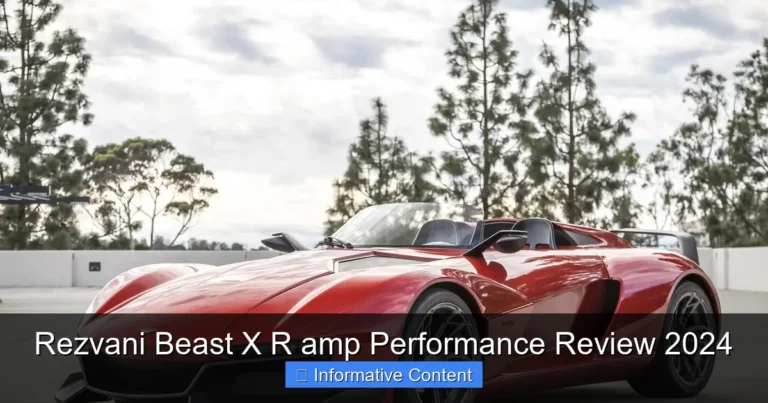 Rezvani Beast X R amp Performance Review 2024