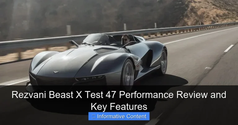 Rezvani Beast X Test 47 Performance Review and Key Features