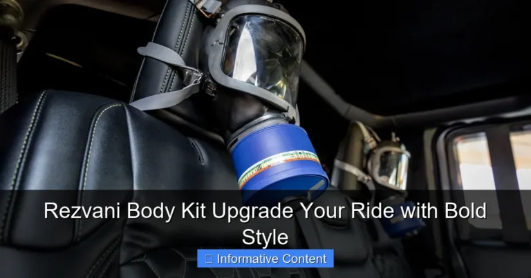 Rezvani Body Kit Upgrade Your Ride with Bold Style