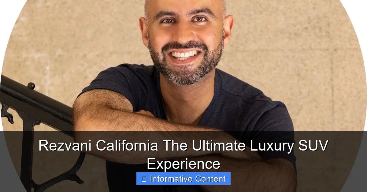 Rezvani California The Ultimate Luxury SUV Experience