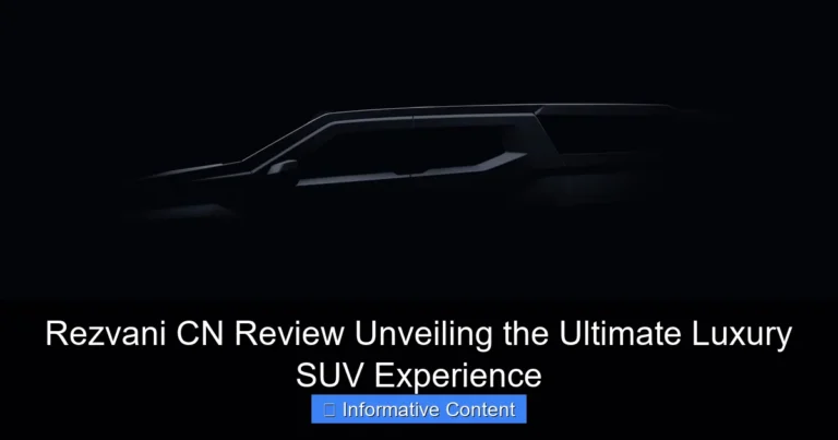 Rezvani CN Review Unveiling the Ultimate Luxury SUV Experience