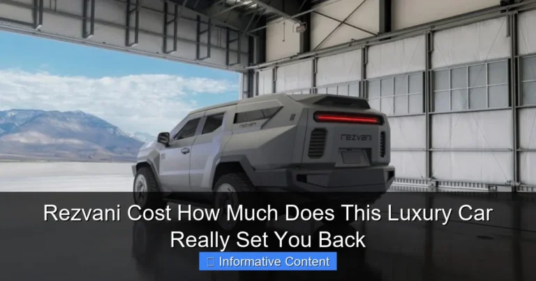 Rezvani Cost How Much Does This Luxury Car Really Set You Back