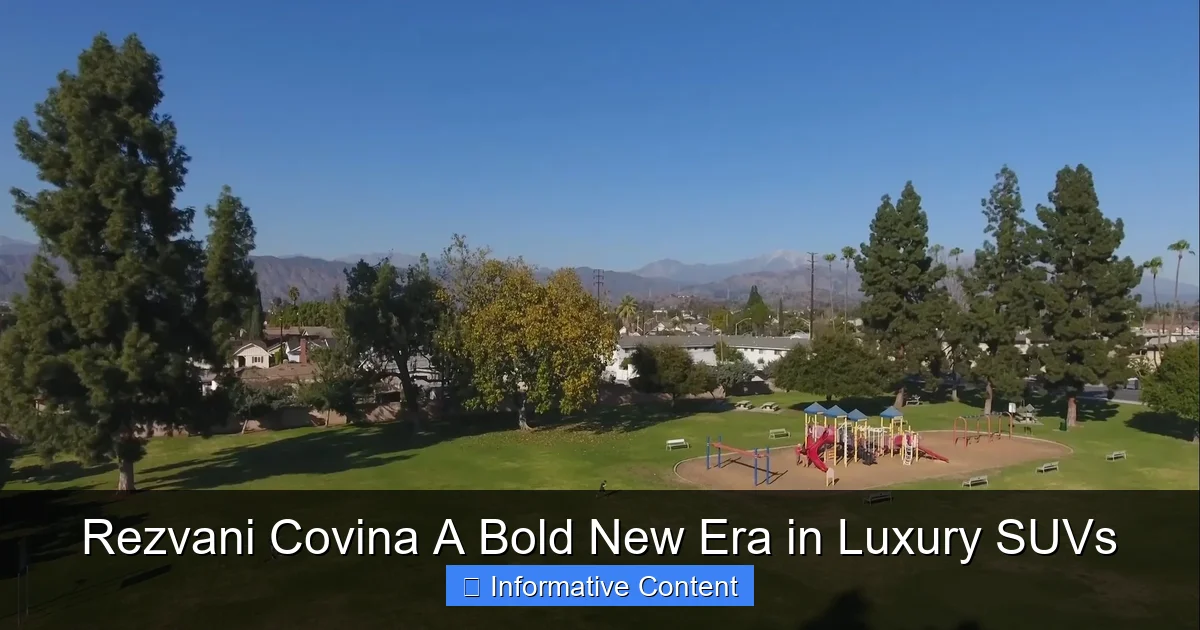 Rezvani Covina A Bold New Era in Luxury SUVs