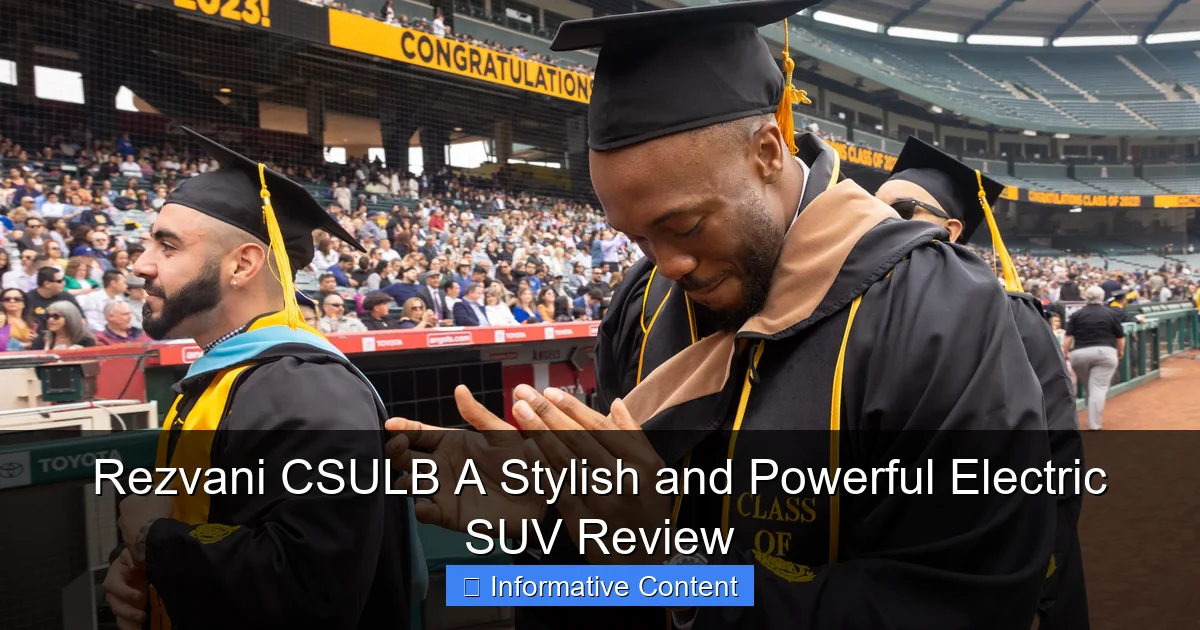 Rezvani CSULB A Stylish and Powerful Electric SUV Review