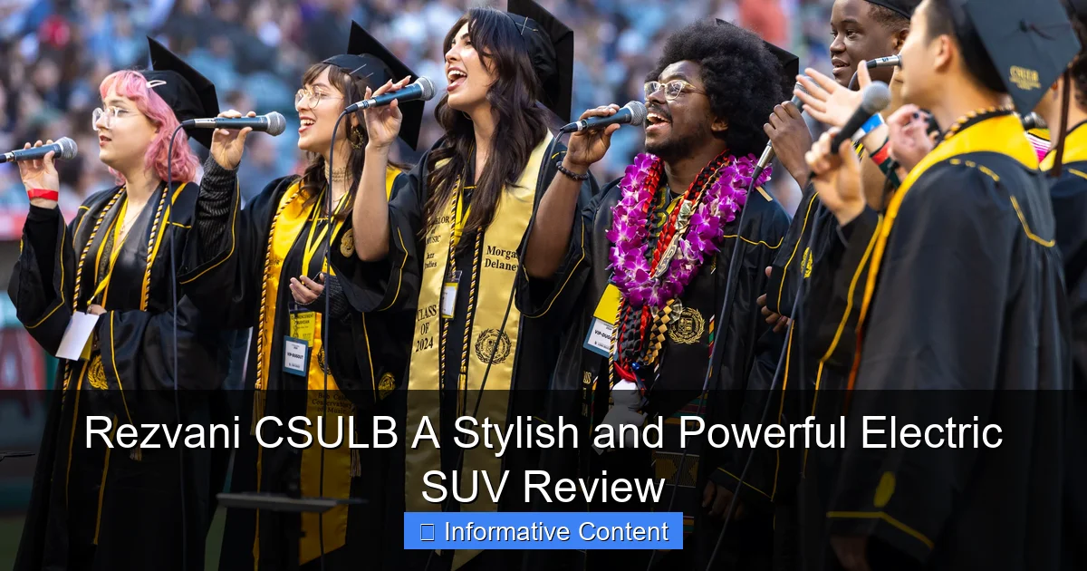 Rezvani CSULB A Stylish and Powerful Electric SUV Review