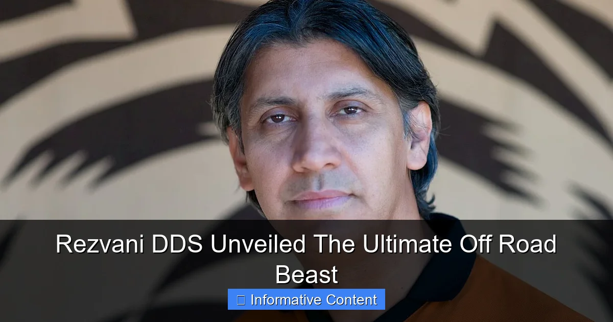 Rezvani DDS Unveiled The Ultimate Off Road Beast