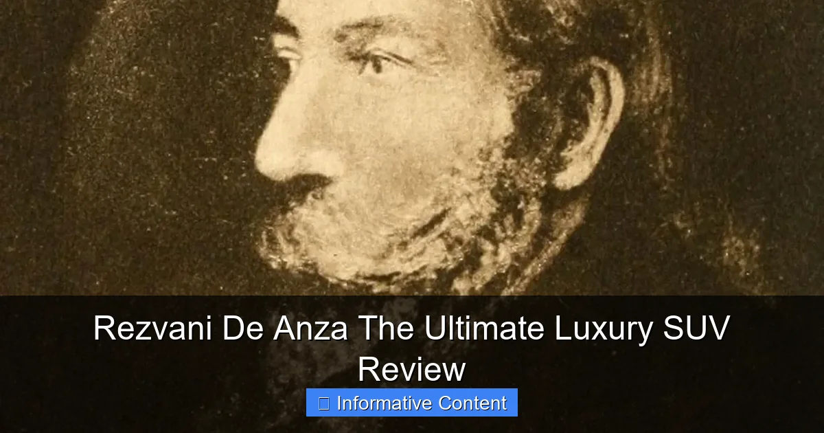 Rezvani De Anza The Ultimate Luxury SUV Review