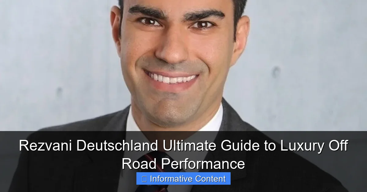Rezvani Deutschland Ultimate Guide to Luxury Off Road Performance