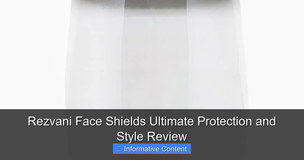 Rezvani Face Shields Ultimate Protection and Style Review