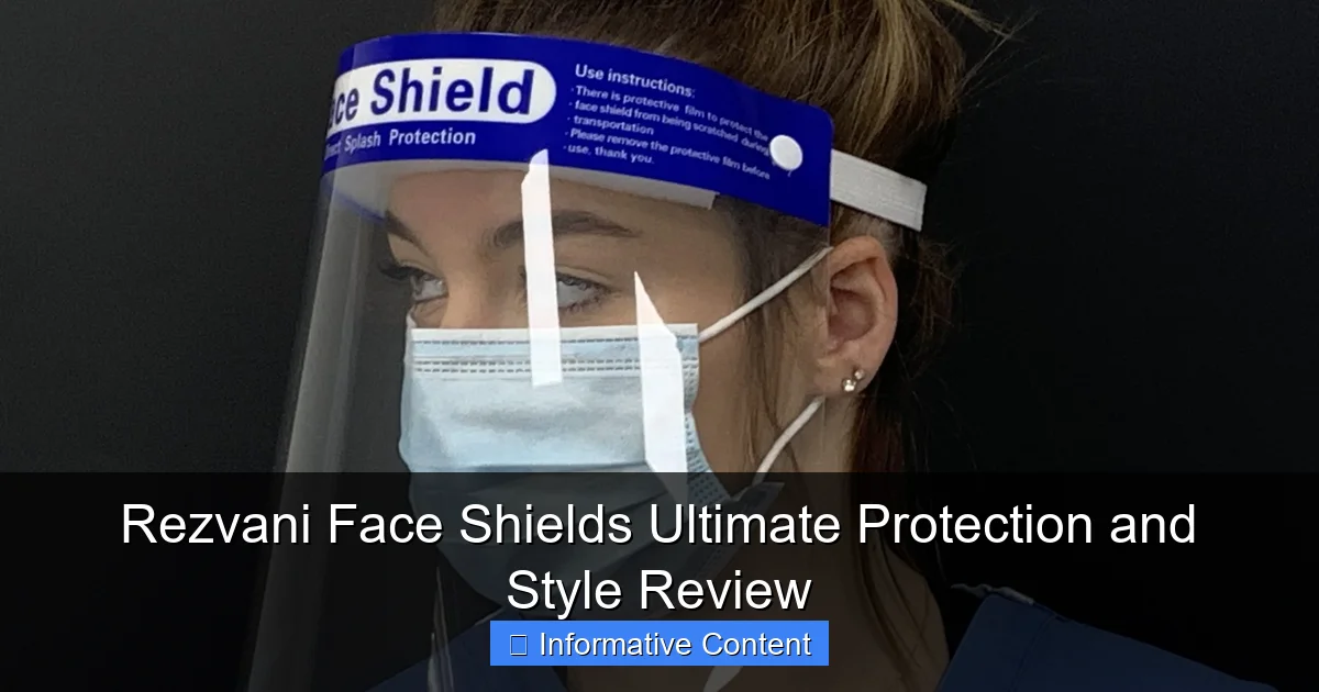 Rezvani Face Shields Ultimate Protection and Style Review