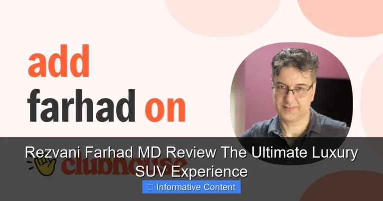 Rezvani Farhad MD Review The Ultimate Luxury SUV Experience