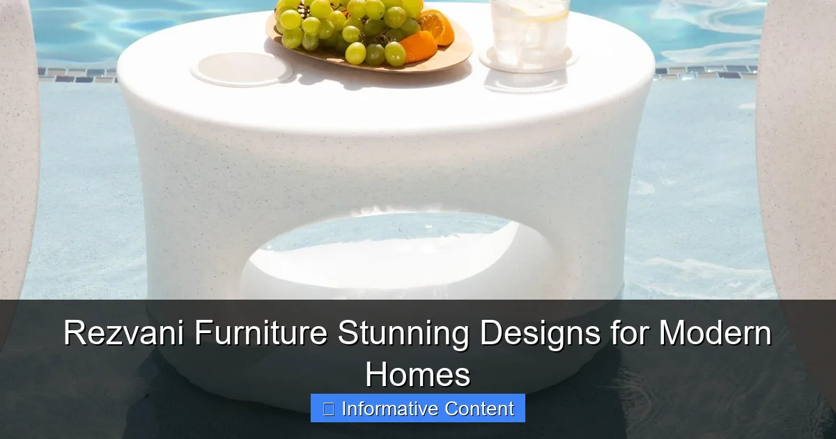 Rezvani Furniture Stunning Designs for Modern Homes