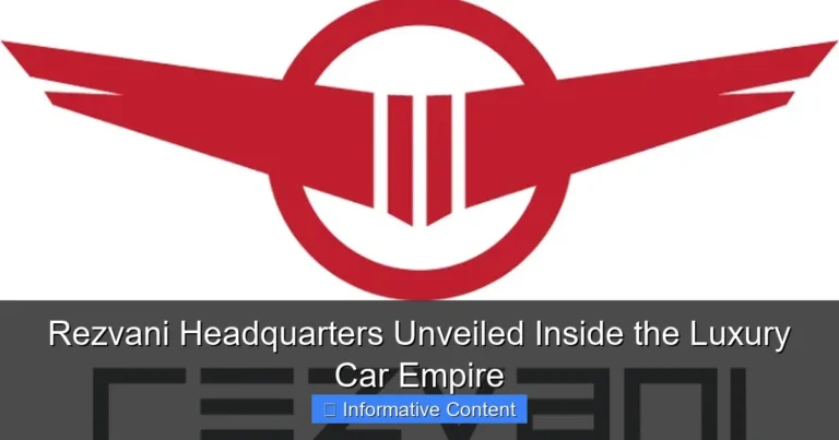 Rezvani Headquarters Unveiled Inside the Luxury Car Empire