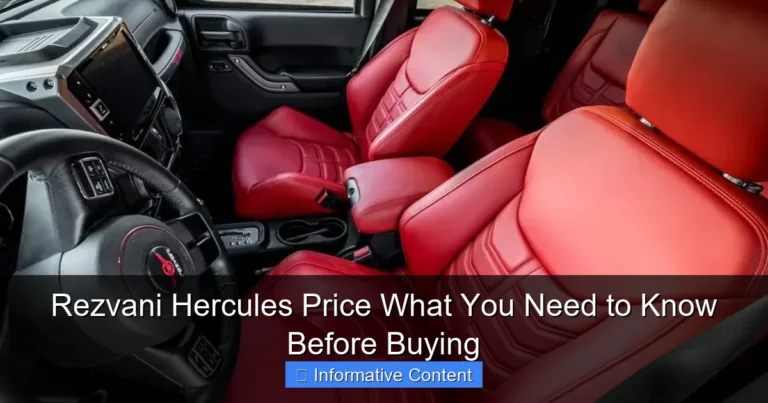 Rezvani Hercules Price What You Need to Know Before Buying