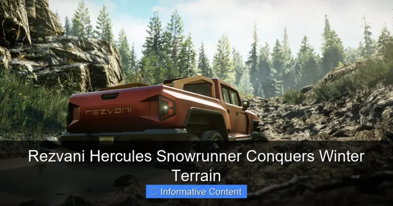 Rezvani Hercules Snowrunner Conquers Winter Terrain
