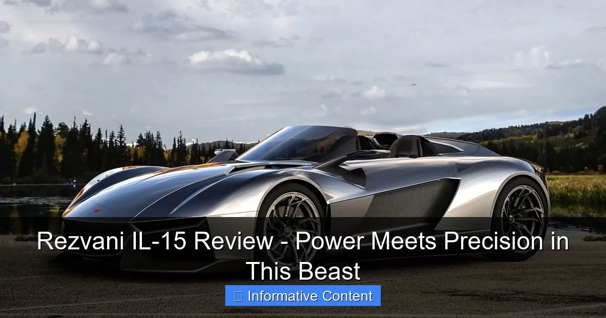 Rezvani IL-15 Review - Power Meets Precision in This Beast