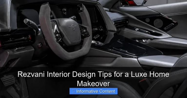 Rezvani Interior Design Tips for a Luxe Home Makeover