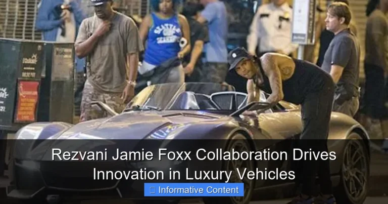 Rezvani Jamie Foxx Collaboration Drives Innovation in Luxury Vehicles