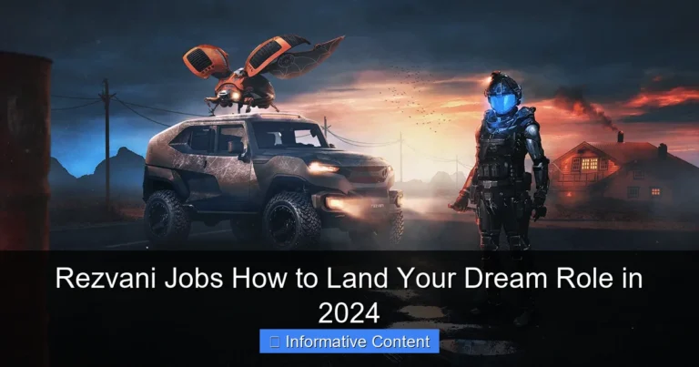 Rezvani Jobs How to Land Your Dream Role in 2024
