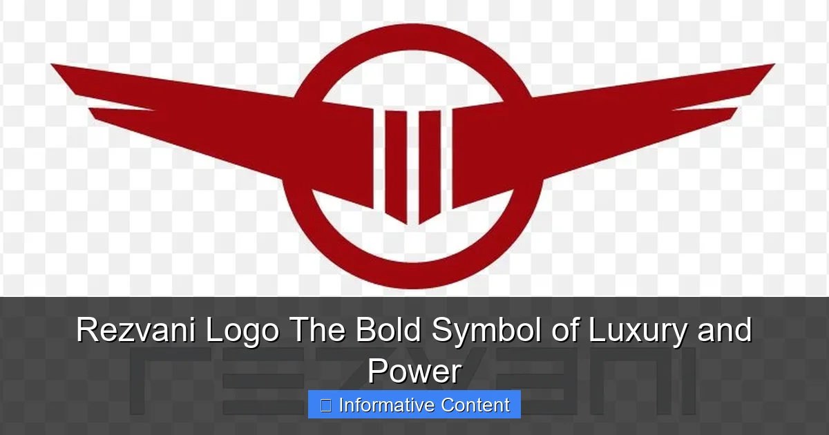 Rezvani Logo The Bold Symbol of Luxury and Power