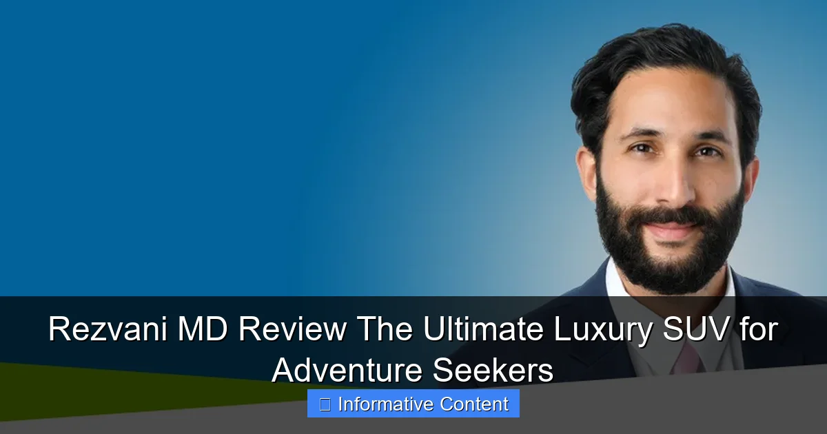 Rezvani MD Review The Ultimate Luxury SUV for Adventure Seekers